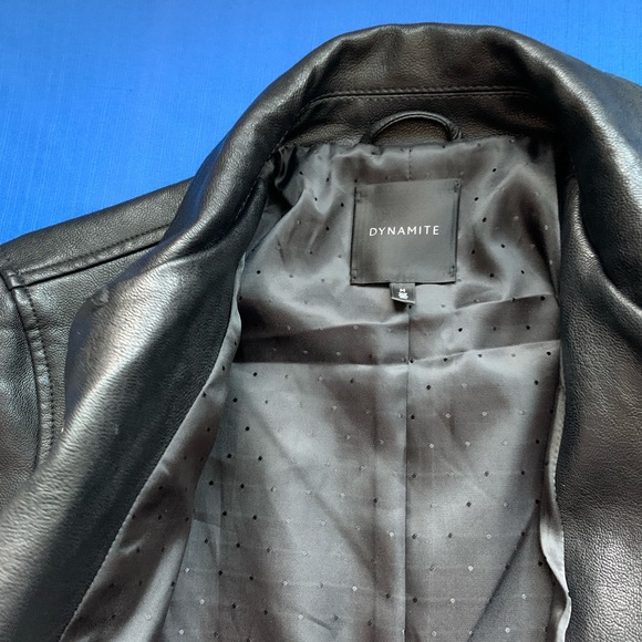 Leather jacket for women / veste en cuire pour femme - Picture 2 of 3